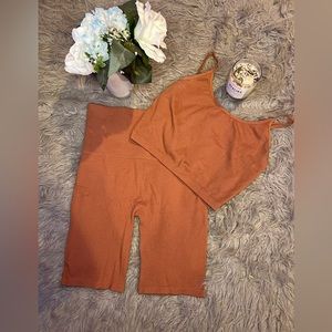 bozzolo 2 pc biker short set